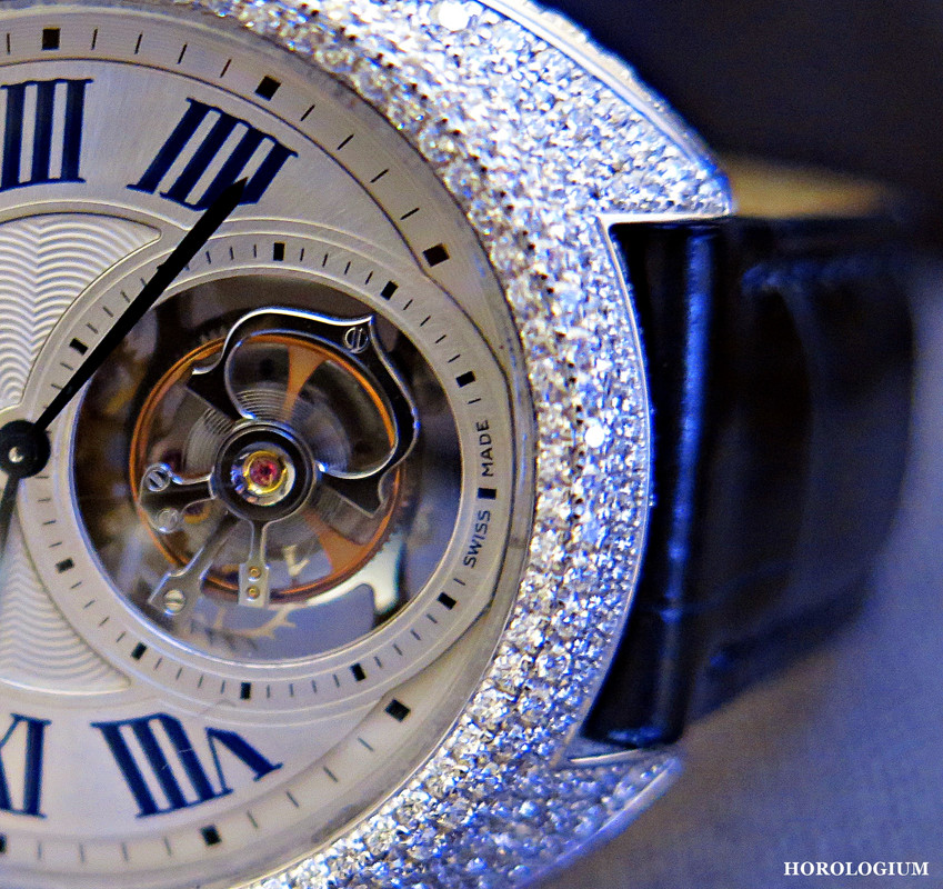 Cartier displays its latest mysterious movement and flying tourbillon  watches at Watches & Wonders 2015