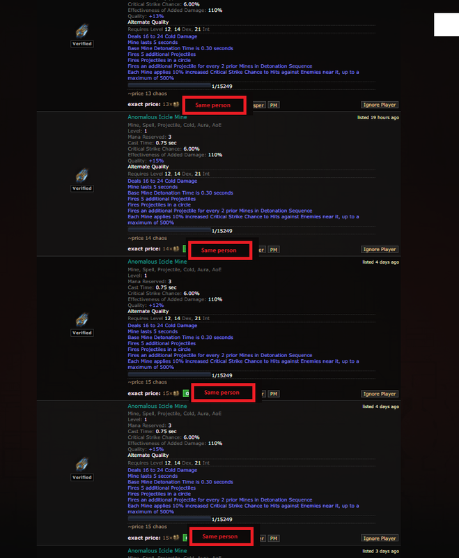 General Discussion - Be careful. dont pricecheck them with trade macro. -  Forum - Path of Exile