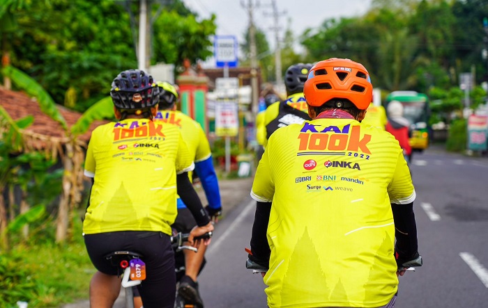 Sebanyak 1.000 peserta berpartisipasi dalam event KAI 100K 2022 dengan antusias.