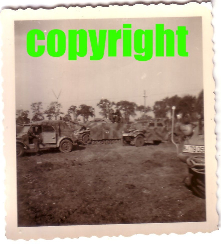 Foto Stug Sturmgeschütz Langrohr Seitenschürzen 