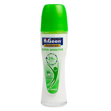 Hygiene Roll-On Deodorant Sensitive Skin Aloe & Chamomile 75ml