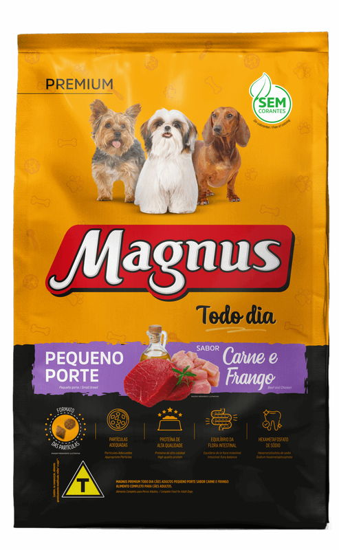 Magnus Todo Dia Pequeno Porte Adulto 10kg
