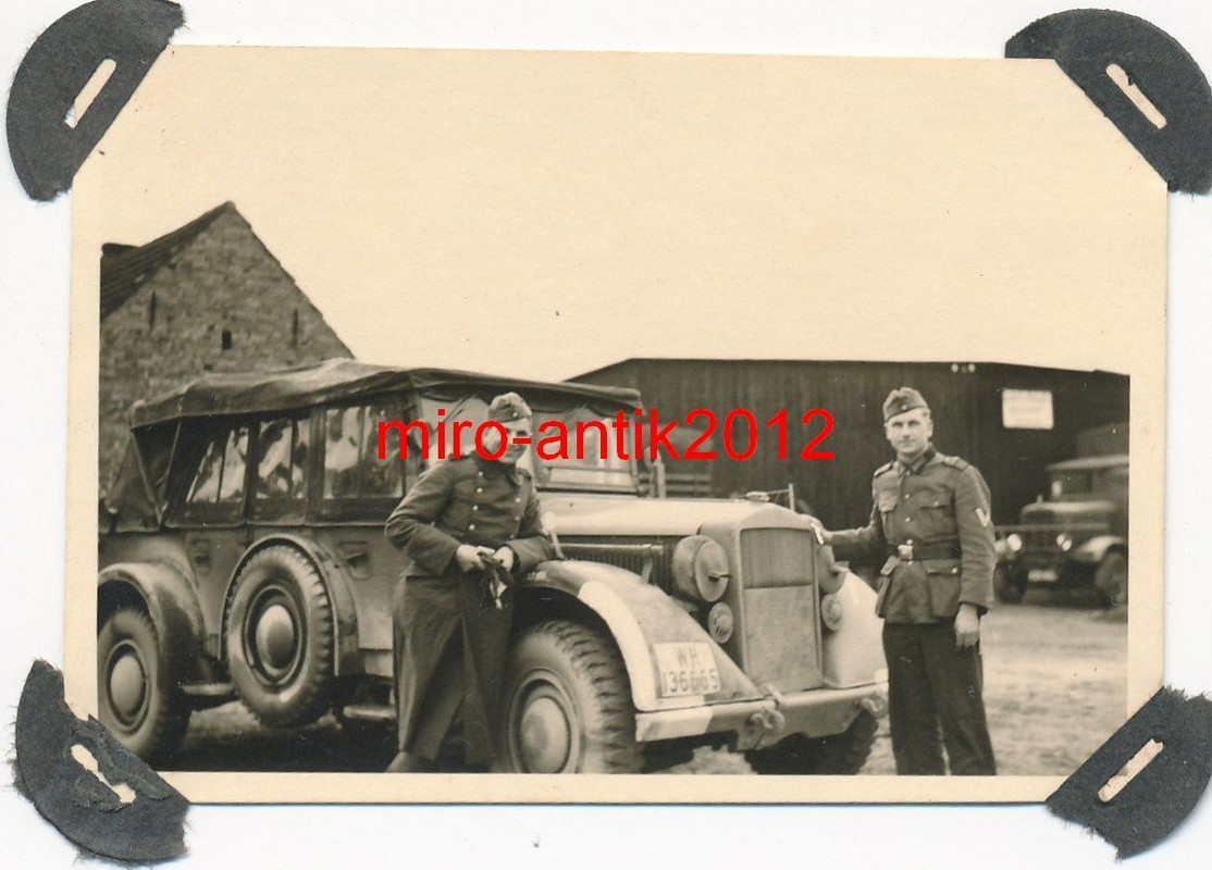 Wehrmacht, großer Kommandowagen, Russland, 1941