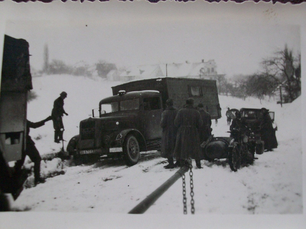 LKW MAN Typ ML 4500S , Winter Russland 1941