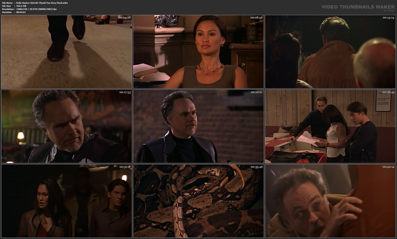 Relic Hunter S01e05 Thank You Very Much.mkv