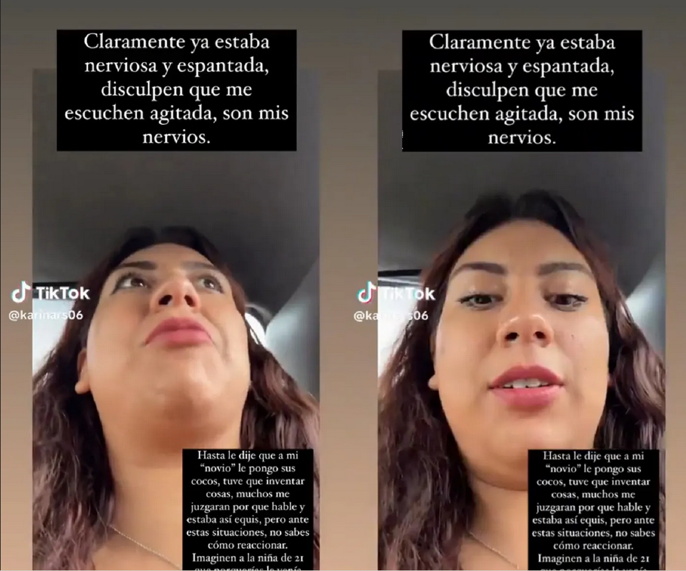 Mujer sufre acoso sexual en un taxi de Pachuca, pide que el video se haga viral