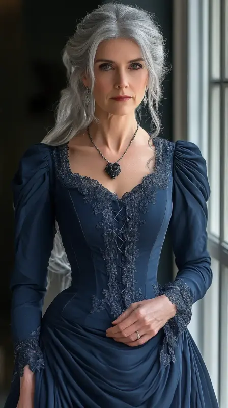 Timeless Tresses: Silver Serenade - Hairstyles for Women Over 60 with Thin Hair