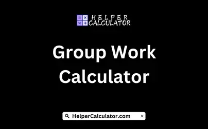 Group Work Calculator