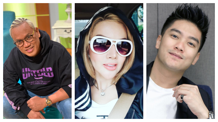 Dari kiri: Uya Kuya, Barbie Kumalasari, Boy William