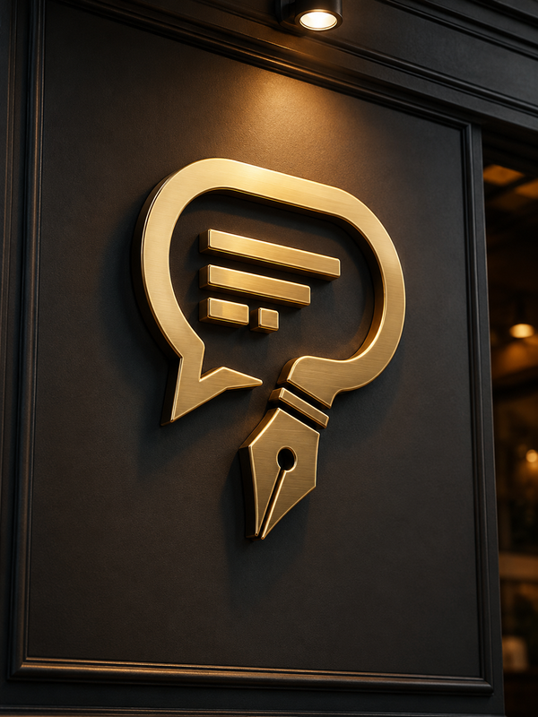 Result of: Gilded Facade: Luxury Signage Mount