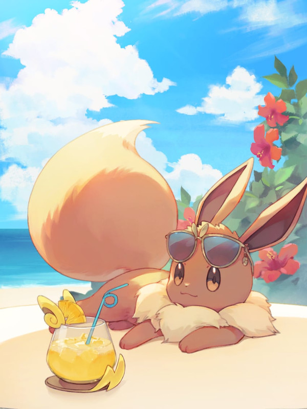 eevee-pokemon-drawn-by-shine-cheese-samp