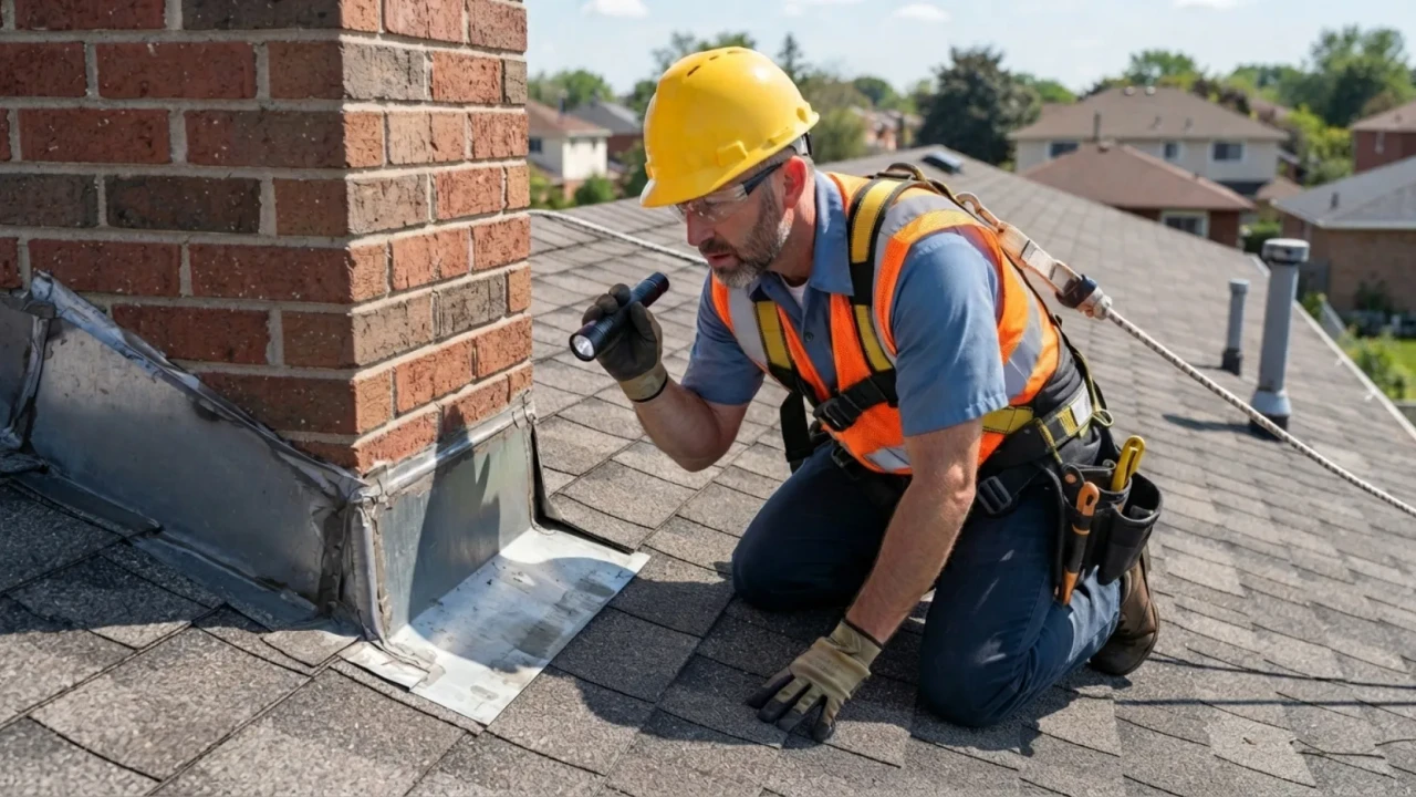 Professional roofing contractor inspection San Antonio residential roof walking surface