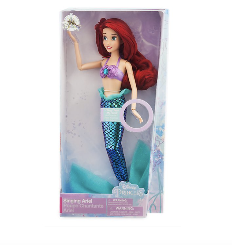 ariel doll that sings