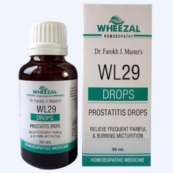 Wheezal WL-29 Prostatitis Drops (30ml)