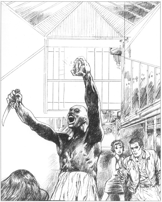 sacrifice mangeurs d'âmes N&B