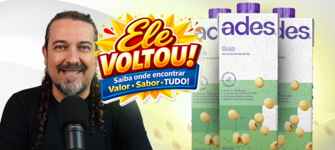 AdeS Original de Soja voltou! (2026)