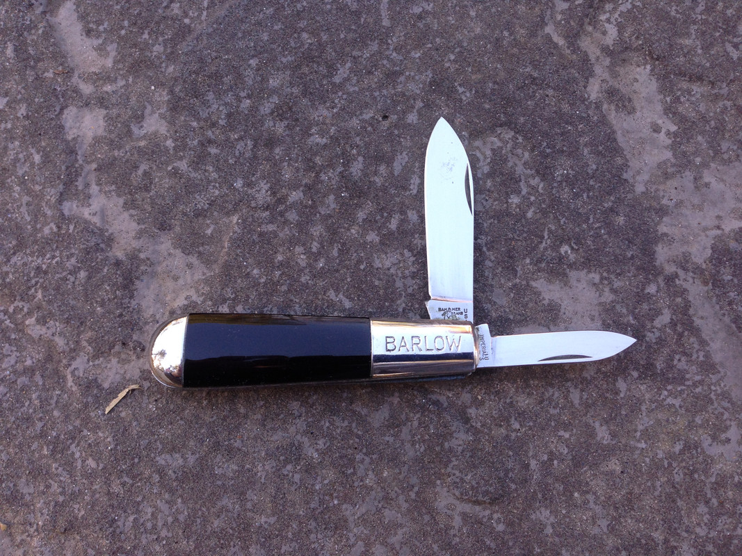 Hammer Brand USA (Imperial) Cracked Ice Switchblade Knife