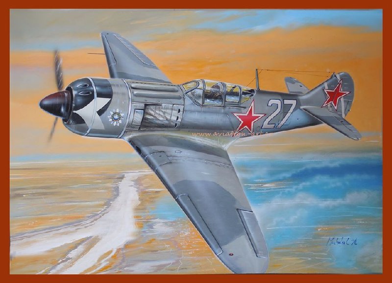 1/48 - Lavochkin La-7 & La-7 cannon by Fly (Gavia plastic