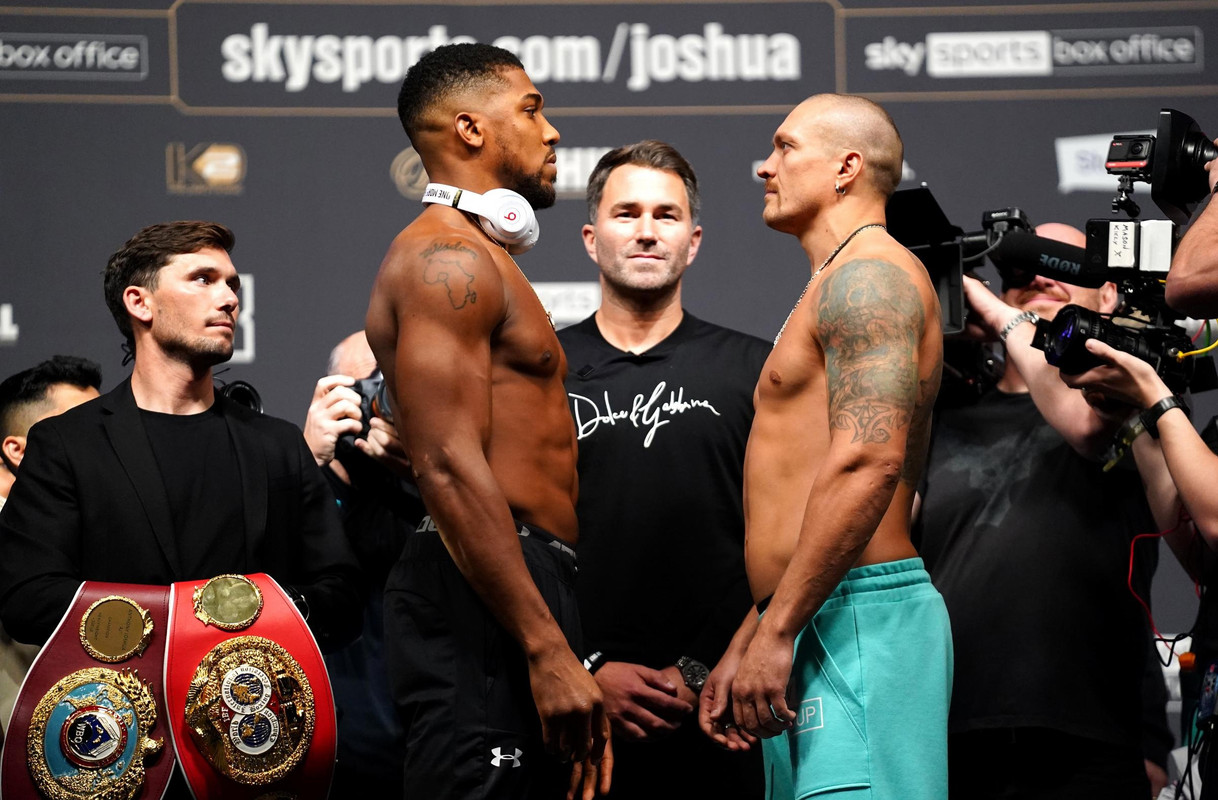 Oleksandr Usyk vs Anthony Joshua: horario y dónde ver la pelea