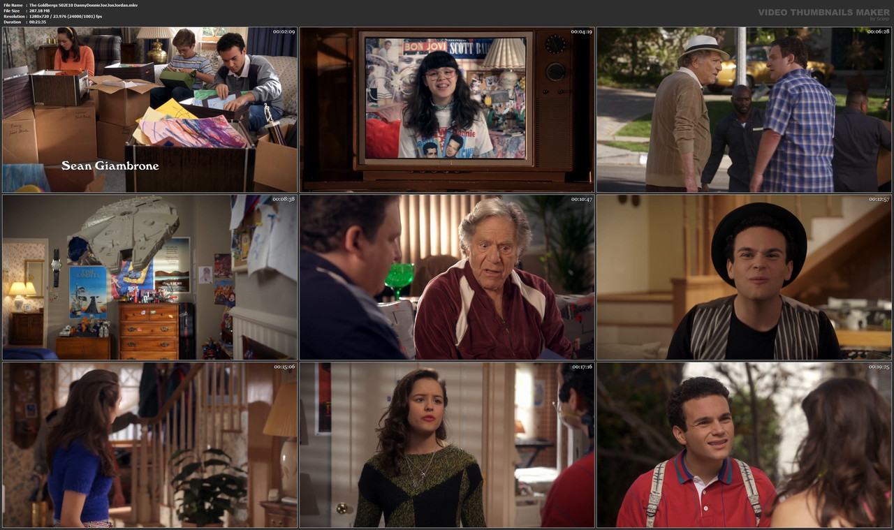 The Goldbergs S02E10 DannyDonnieJoeJonJordan.mkv