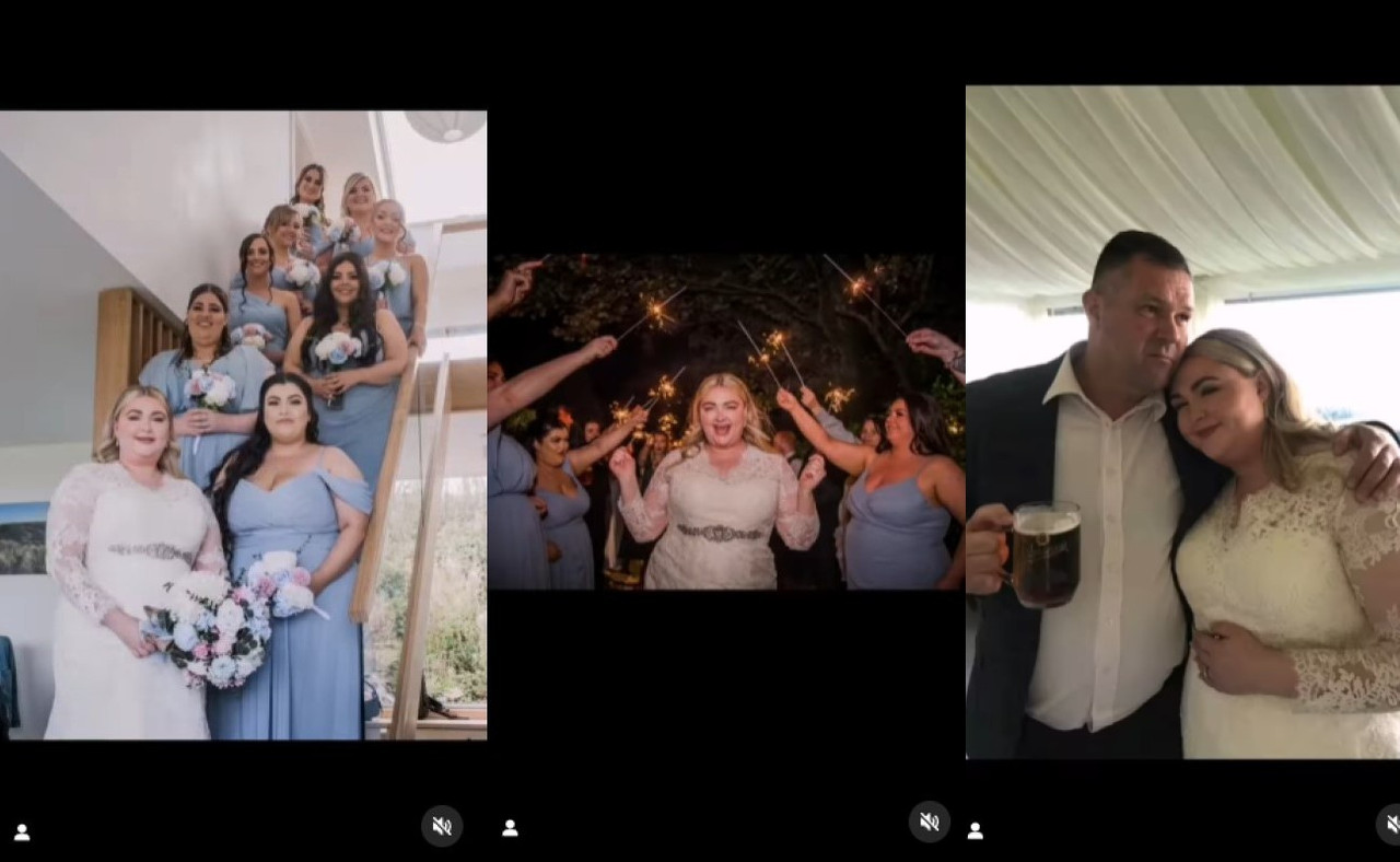 Novia quedó plantada el día de su boda, aún así la fiesta continuó