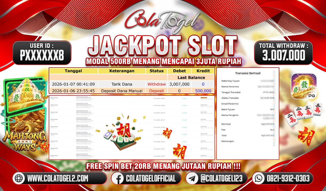 JACKPOT SLOT GACOR!!