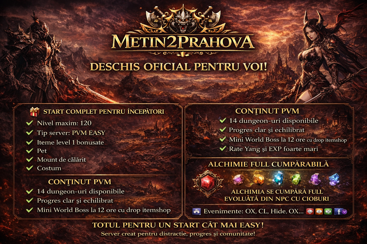 [PvM] Metin2Prahova PVM EASY - Mesaj 1 - Imagine 1