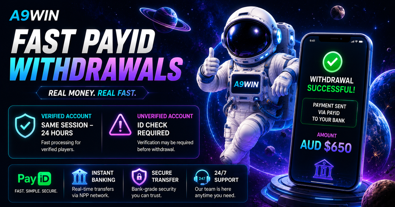 casino PayID withdrawal
