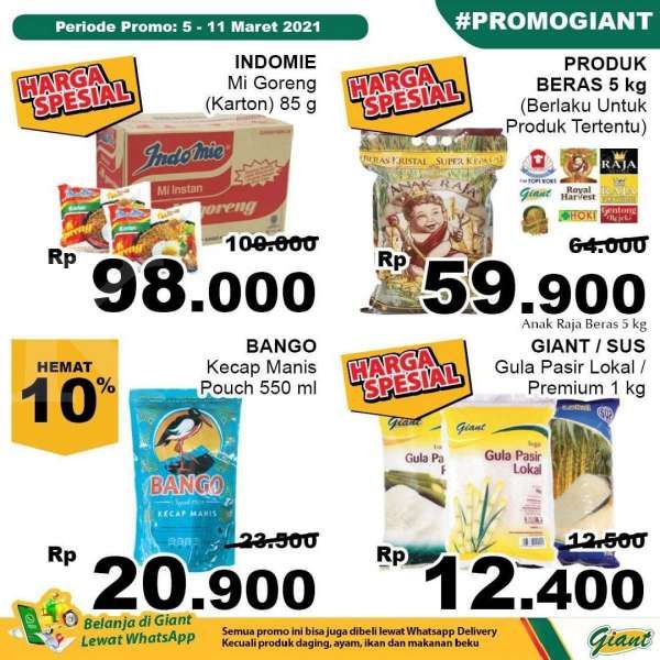 Katalog Promo Giant 5-11 Maret 2021 
