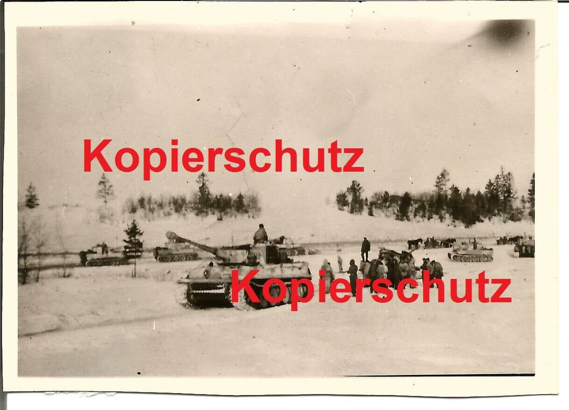 Tiger Panzer Abteilung 501 mit Turmnummer 311 in Rußland 1943-44