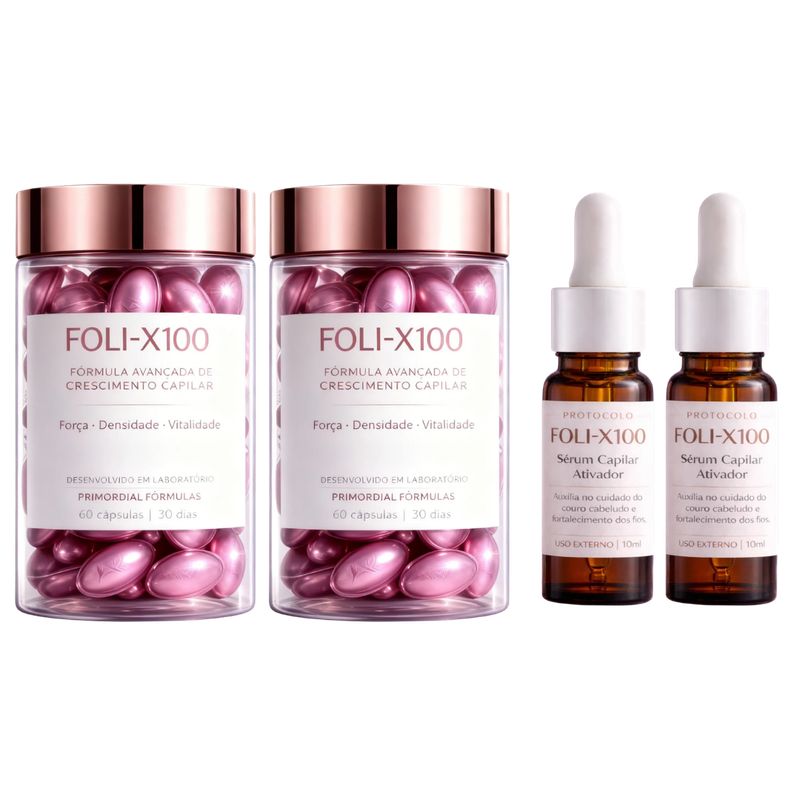 Kit 2 meses Foli-X100