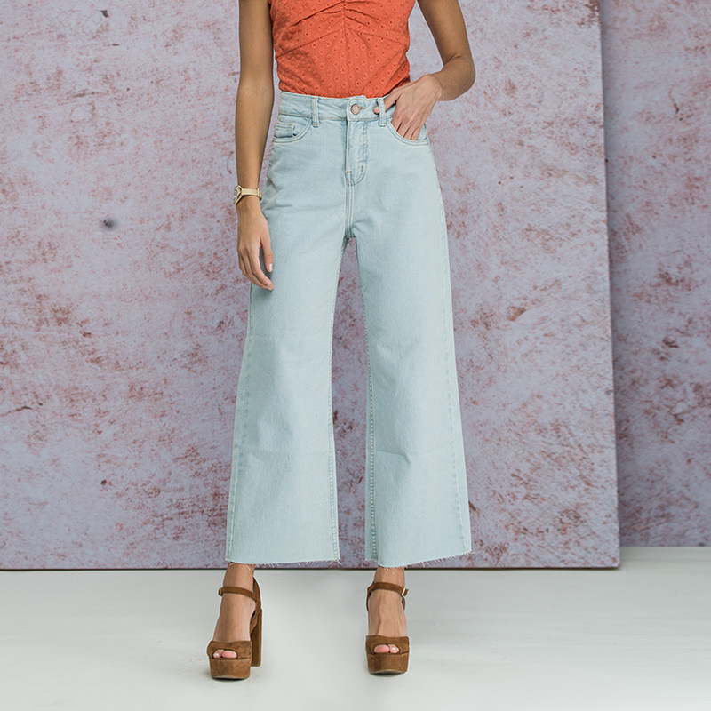 JEAN CULOTTE RIGIDO TIRO ALTO 4022 – FELLA | Tienda Online