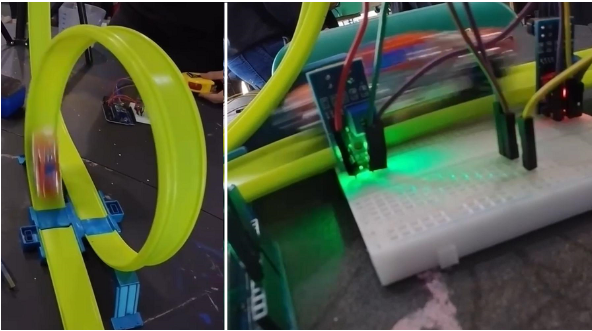 Velocímetro com Sensores Infravermelhos