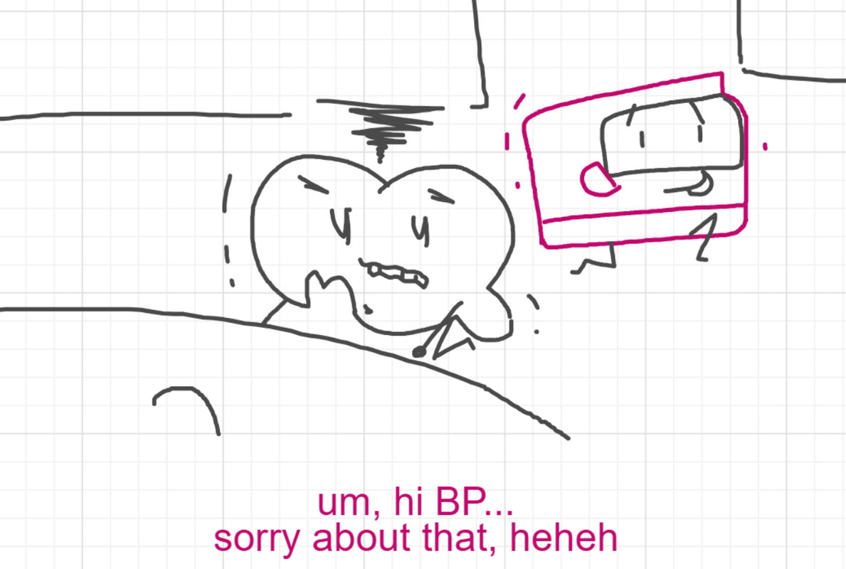 A panel from The Prime Number Few, episode eight of the Board Boards object show by Furretwalk/WalkingFurret.