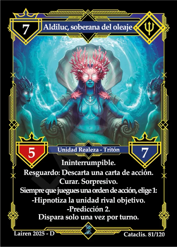 ALDILUC, SOBERANA DEL OLEAJE