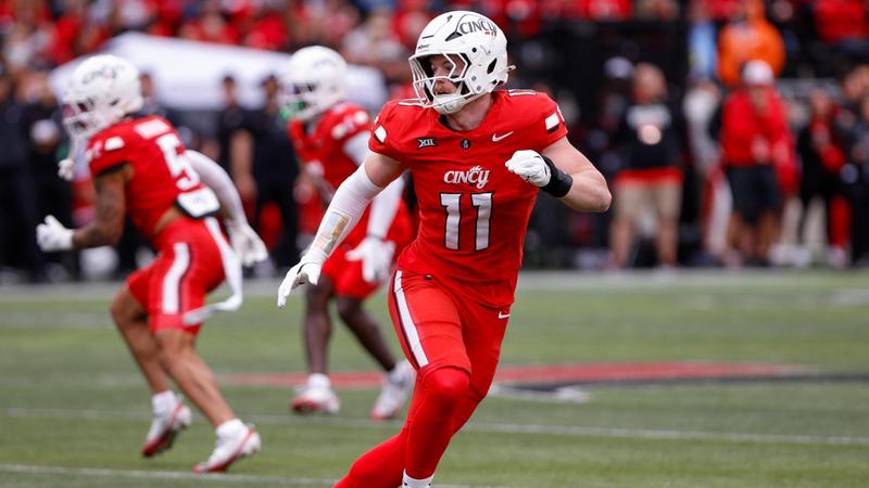 Jake Rudy Mn 2.051: Jake Golday, LB - Cincinnati #41 - Minnesota Vikings ...