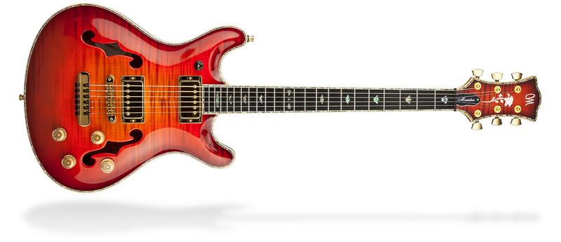 Quem faz guitarra também faz baixo? - Music Maker e Dunamiz Mayones_maestro_amber_rose_semi_hollow_ntb_1600