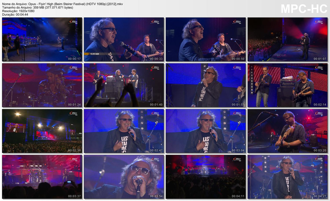 Opus - Flyin' High (Beim Steirer Festival) (HDTV 1080p) [2012]