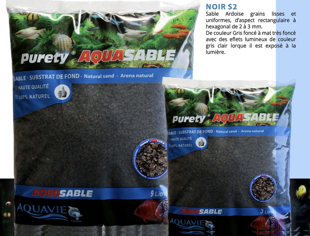 Sable de sablage noir Aquasable