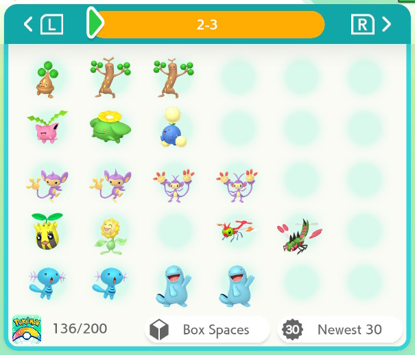 Harmony Friends' living dex, page 2-3