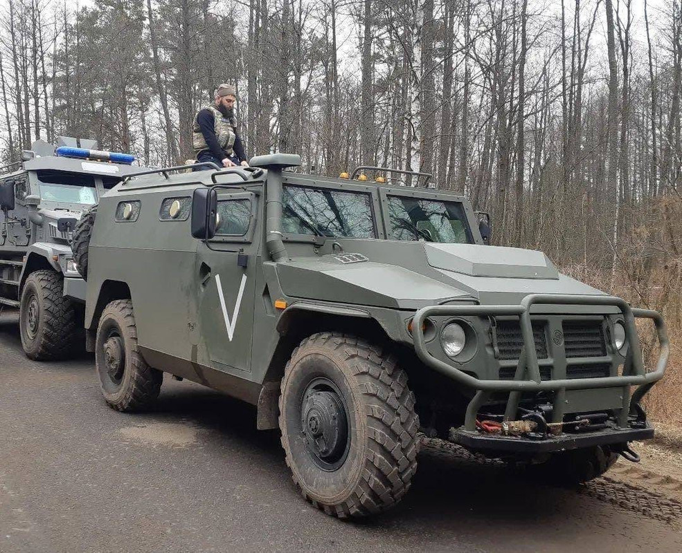 ГАЗ тигр и Хаммер