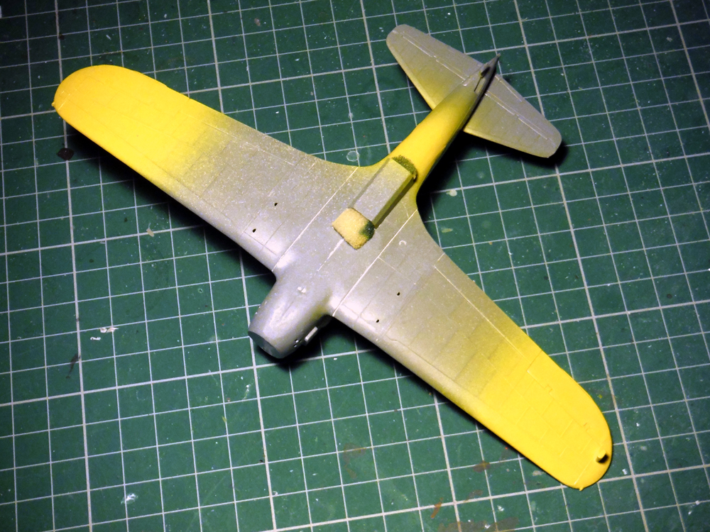 Here's one I didn't start earlier - Heller 1/72 P.Z.L. P 23 Here's one I didn't start earlier - Heller 1/72 P.Z.L. P 23