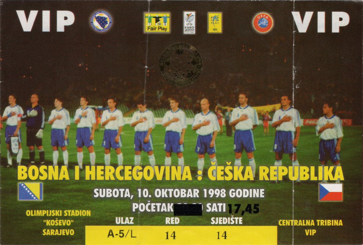 023) 10.10.1998. Češka Republika (H, L 1-3) V