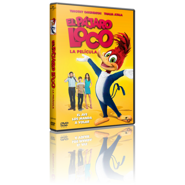 Portada - El Pájaro Loco: La Película [DVD9Full] [PAL] [Cast/Ing/Fr/Ale/It] [2017]
