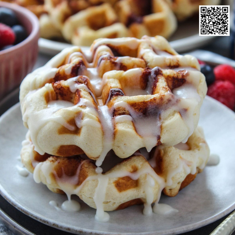 How Cinnamon Roll Waffles Became a Brunch Favorite