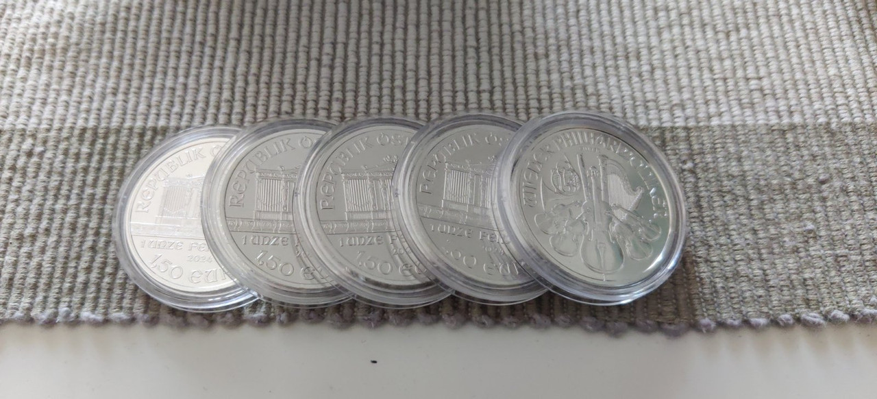 Srebrna kovanica Bečka Filharmonija