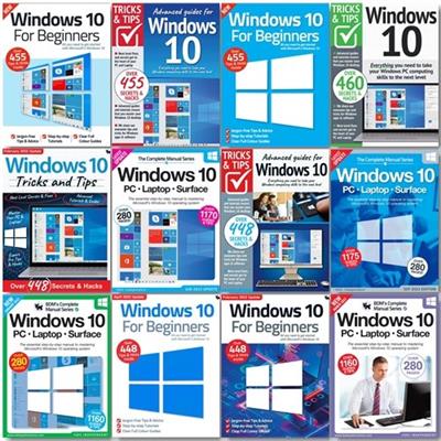 Windows 10 The Complete Manual, Tricks And Tips, For  Beginners - 2022 Full Year Issues Collection