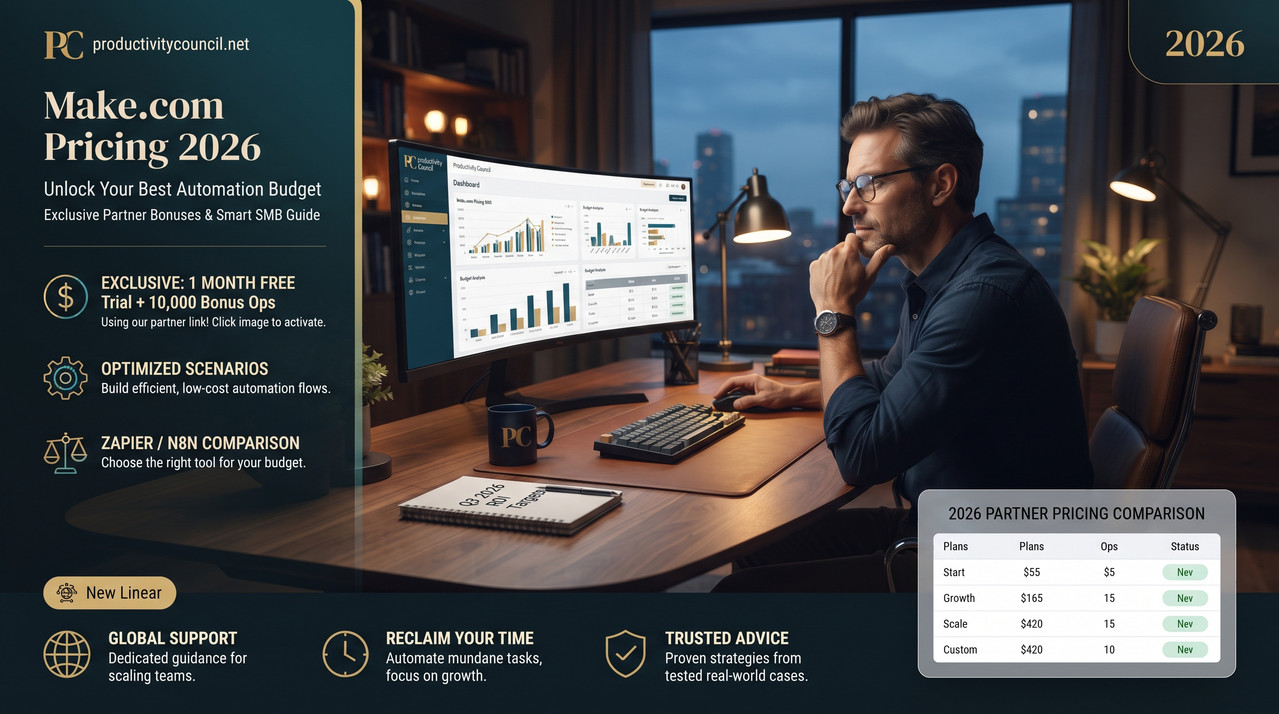 Make.com Pricing 2026: Free vs Paid Plans & Costs Explained