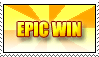 Epic Win stamp
