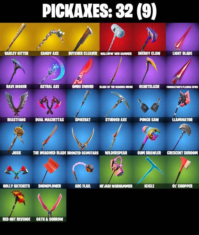 pickaxes comp